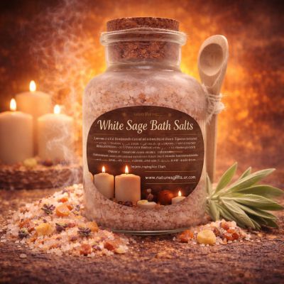 White Sage Bath Salts
